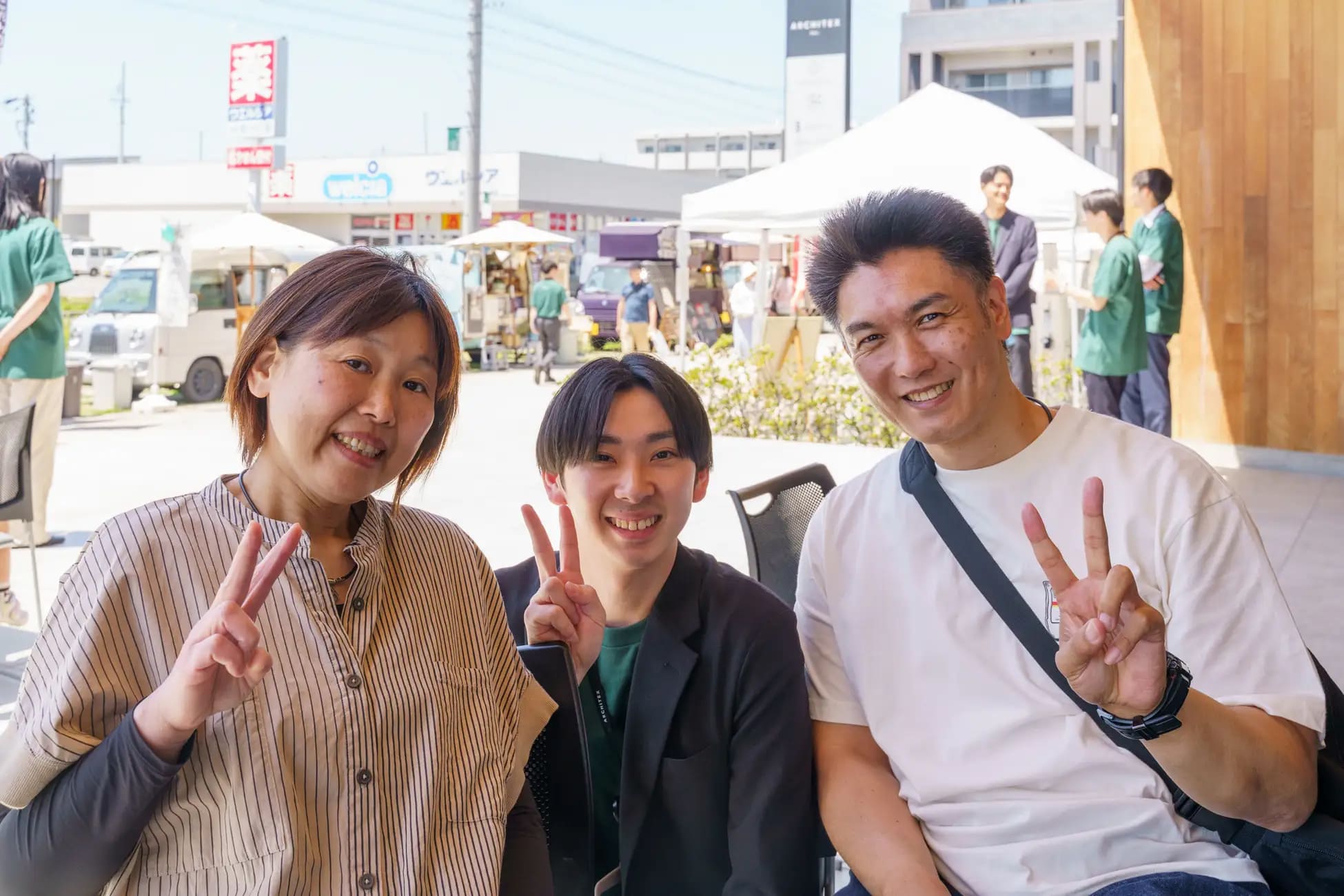 地域の人々と交流も